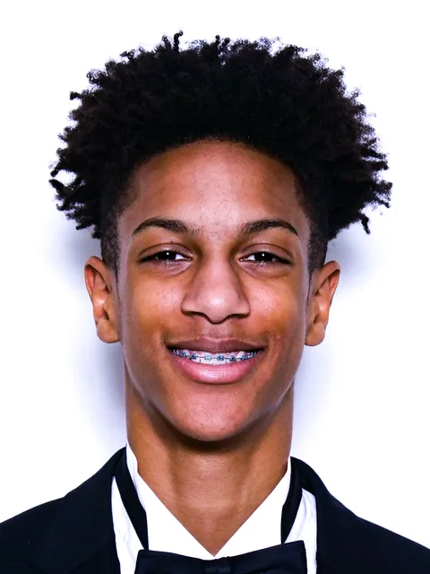 Professional headshot of Myles Williams, Beautillion Leadership Academy Class of 2019.