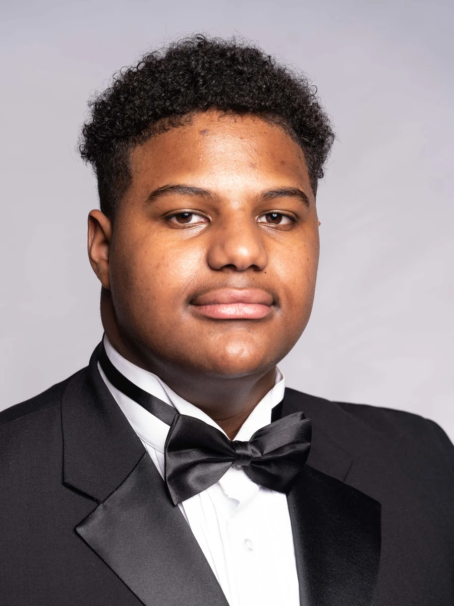 Professional headshot of Christian Solomon, Beautillion Leadership Academy Class of 2021.